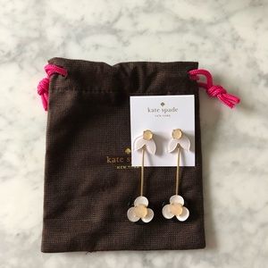 Kate Spade Flower Drop Earrings
